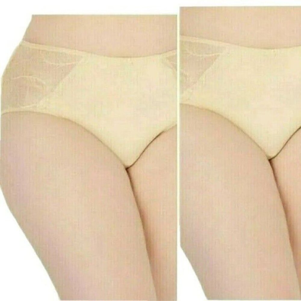 BOGO INC International Concepts Womens Lace Inset Hipster Panties Frappe 2X NEW
